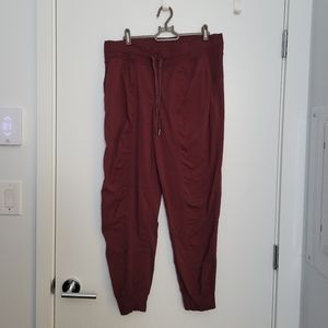 Lululemon Dance Studio Jogger Pants - Maroon Red